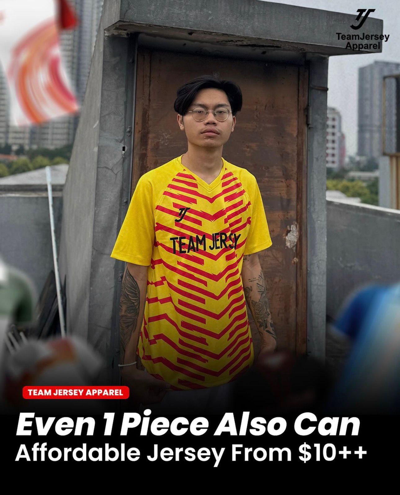 No minimum order custom jersey